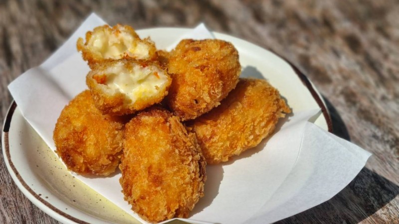 Creamy Alaska Crab Croquettes